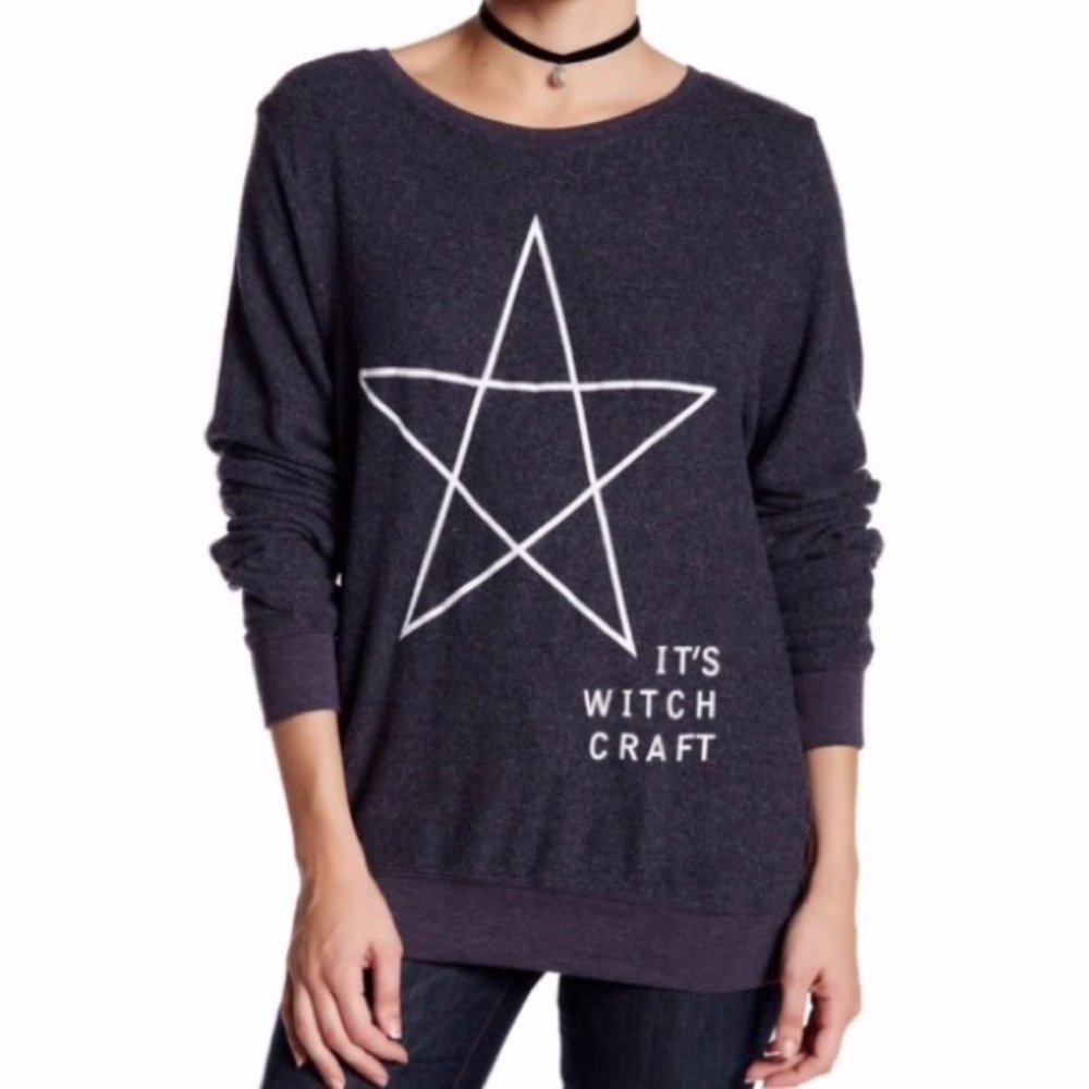 Wildfox It's Witchcraft Baggy Beach Jumper